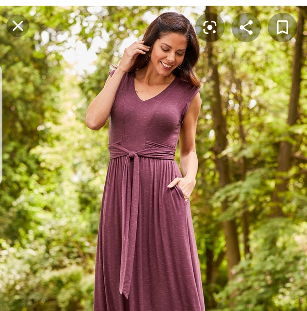 Matilda Jane Chasing Waterfall Purple Maxi dress